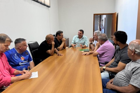 DEPUTADO ESTADUAL E PRÉ-CANDIDATO MARCOS DAMASIO ESTEVE EM VISITA A CIDADE DE SANTA GERTRTUDES SP
