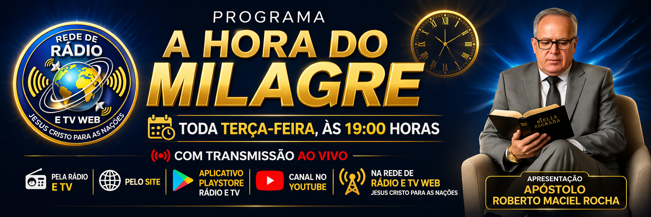 A Hora do Milagre no Rádio e TV